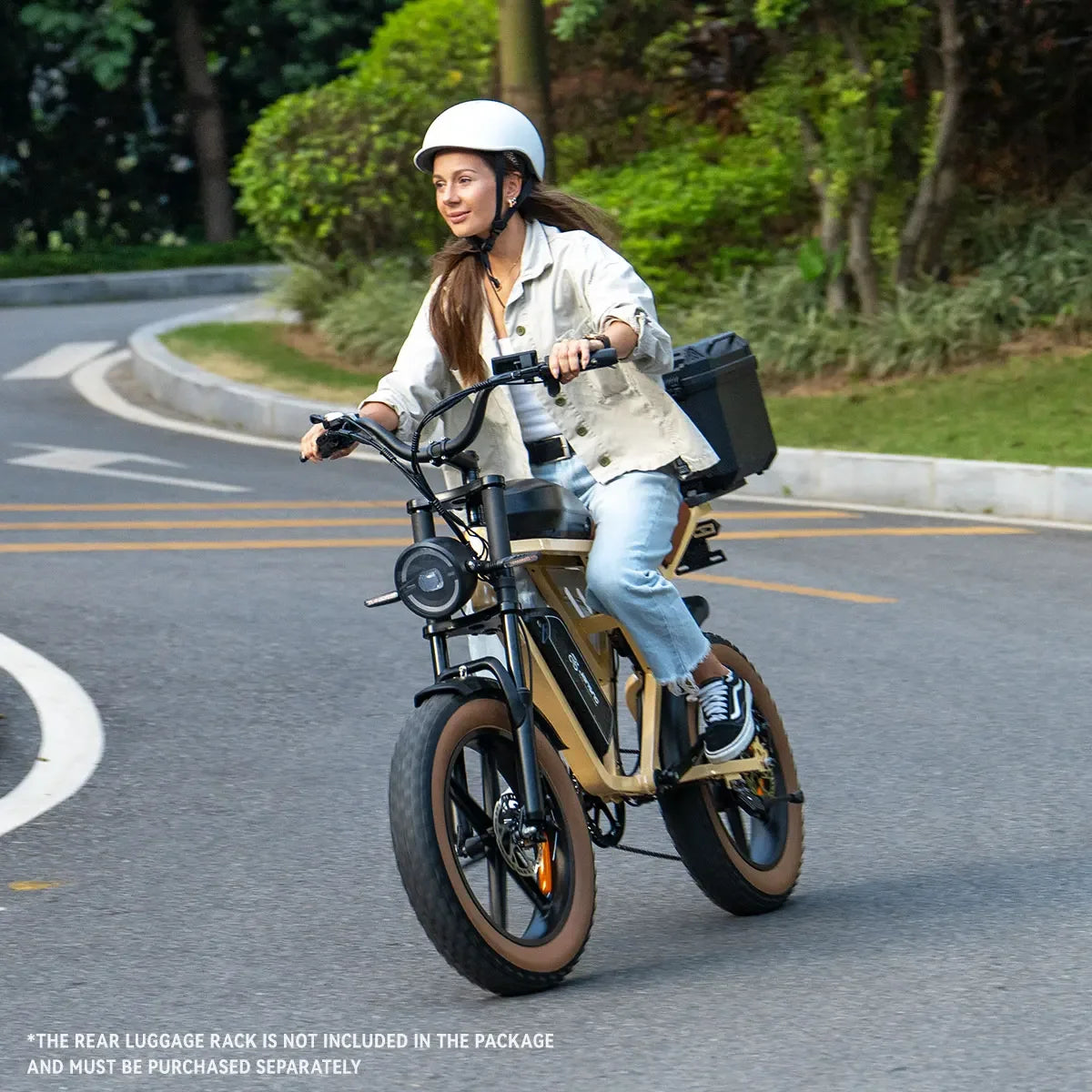 Electric Bike JANSNO X70 750W Brushless Motor 48V34AH Dual Battery Adult Electric Bicycle 20*4.0 Inch Fat Tire Mountain E-bike Torange