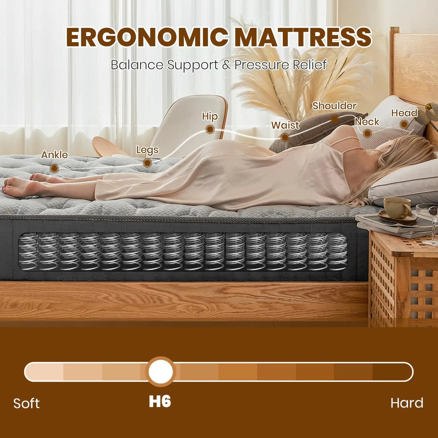 Good Nite 7-Inch Deep Memory Foam Hybrid Mattress
