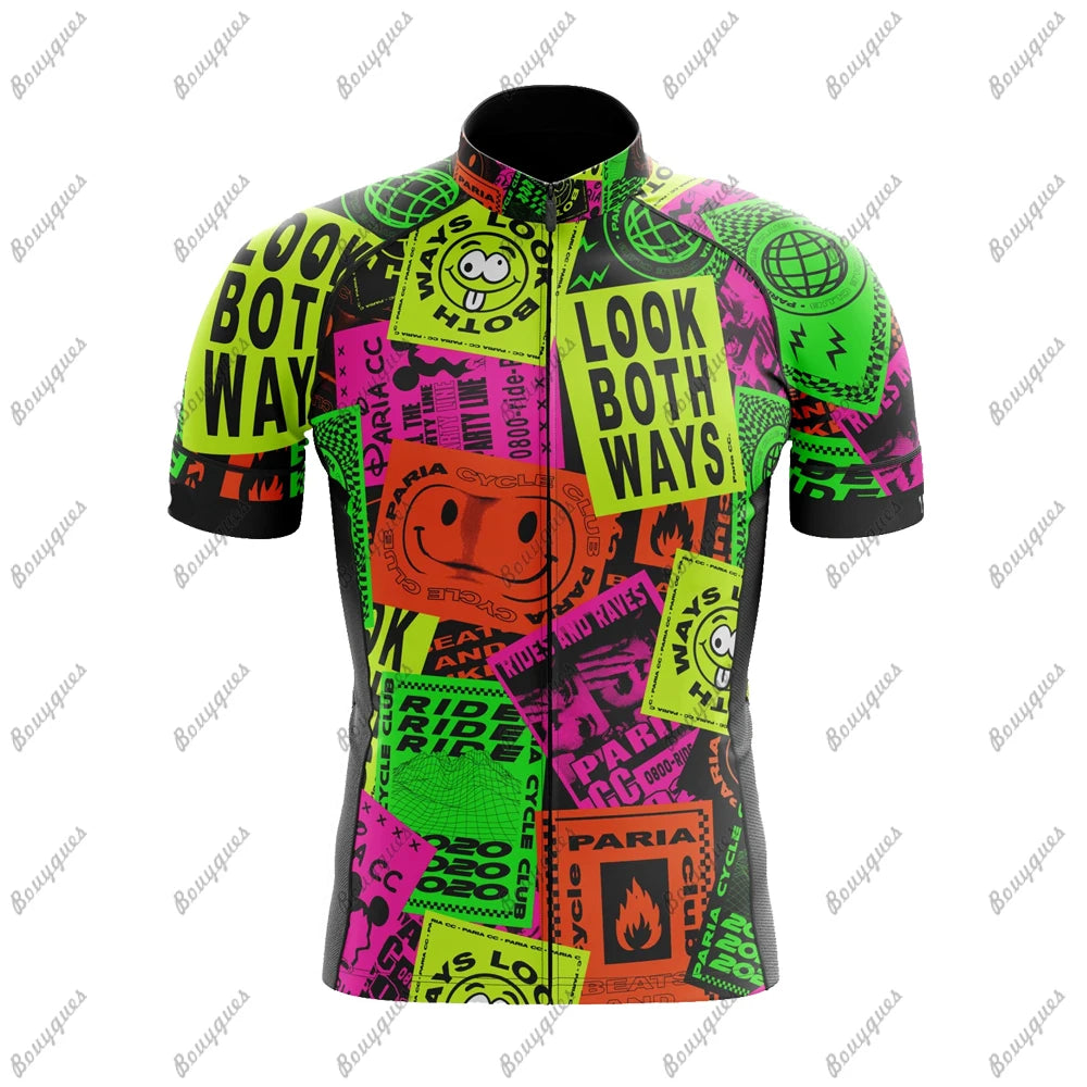 Comics Team Men Cycling Jersey MTB Maillot Bike Shirt Downhill Jersey High Quality Pro Team Tricota Mountain Bicycle Clothing Torange
