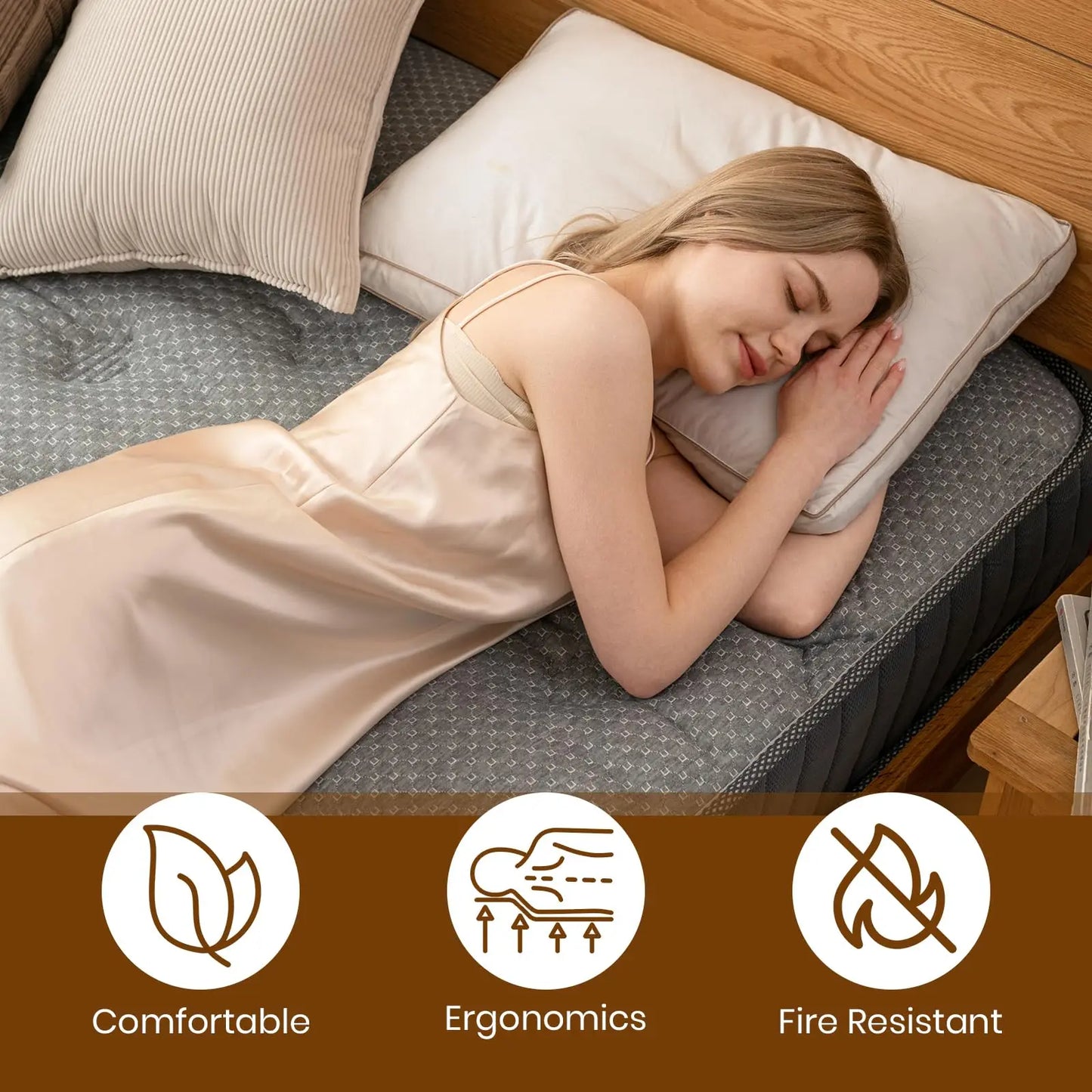 Good Nite 7-Inch Deep Memory Foam Hybrid Mattress