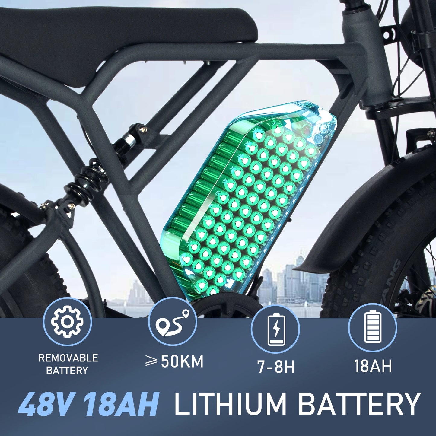 New Arrival HITWAY 20INCH Electric Off Road Bicycle Long Range 80KM EU Warehouse Stock Spoked Wheel Electric Bike