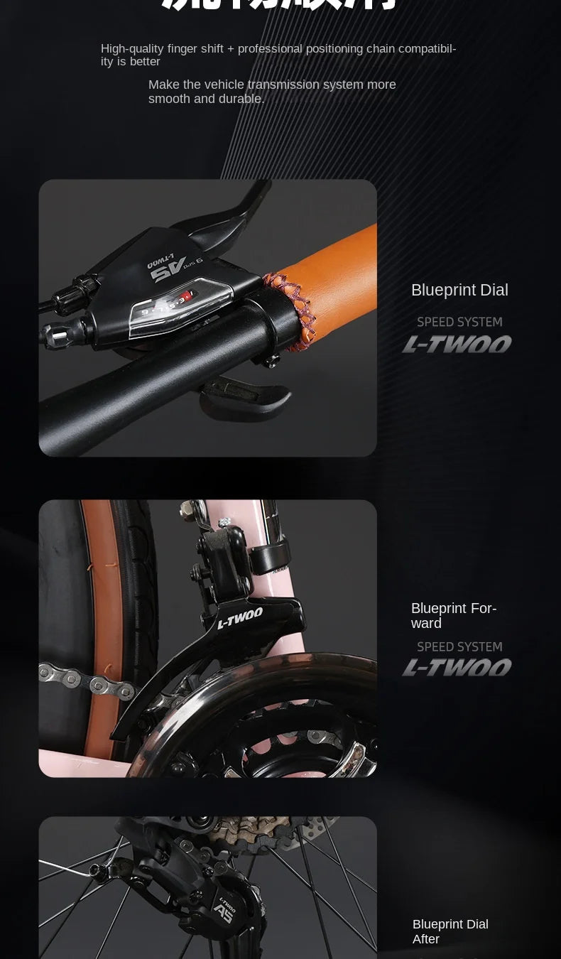 High Carbon Steel Road Bike