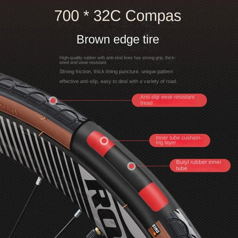 High Carbon Steel Road Bike