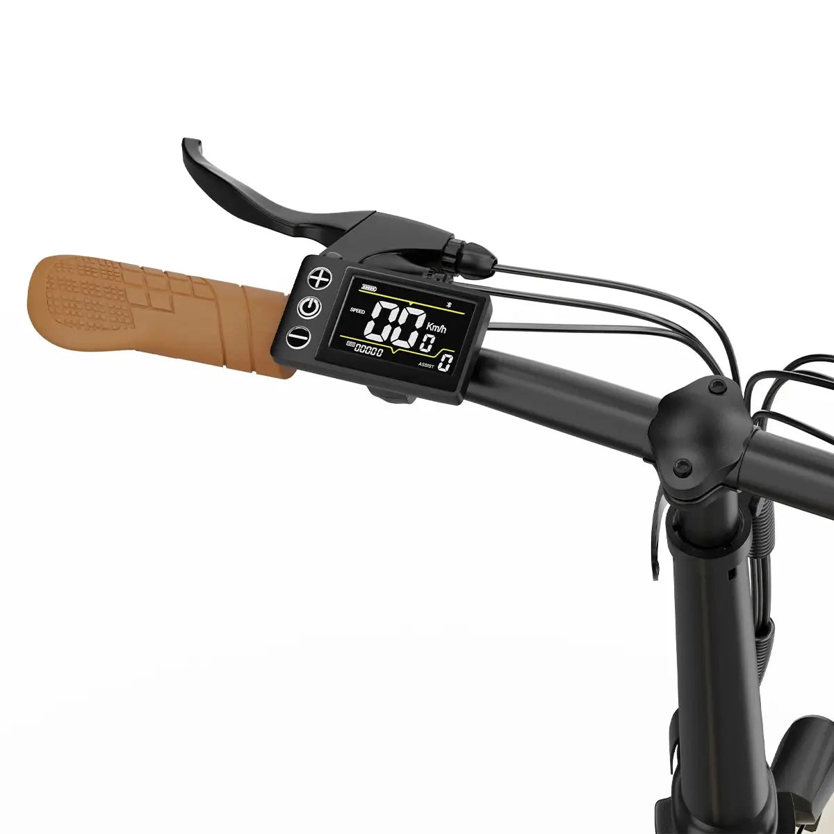 ONESPORT OT16-2 Folding E-Bike, 20'' Tires, 250W Motor, 48V 17Ah Battery, Shimano 7-Speed, 25km/h, Disc Brakes Torange