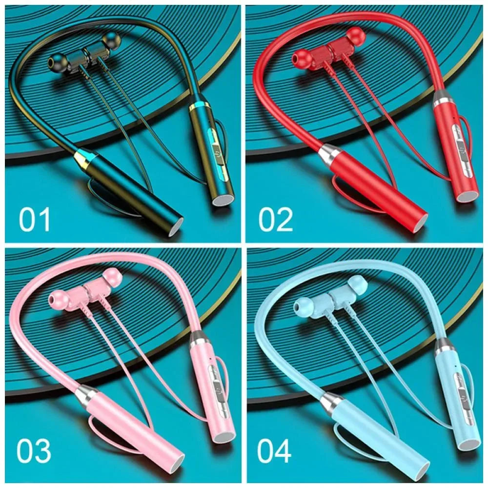 K58 Wireless Headphones Bluetooth Neckband Magnetic Earphones Sport Running Earbuds Waterproof Bluetooth 5.0 Headset With Mic