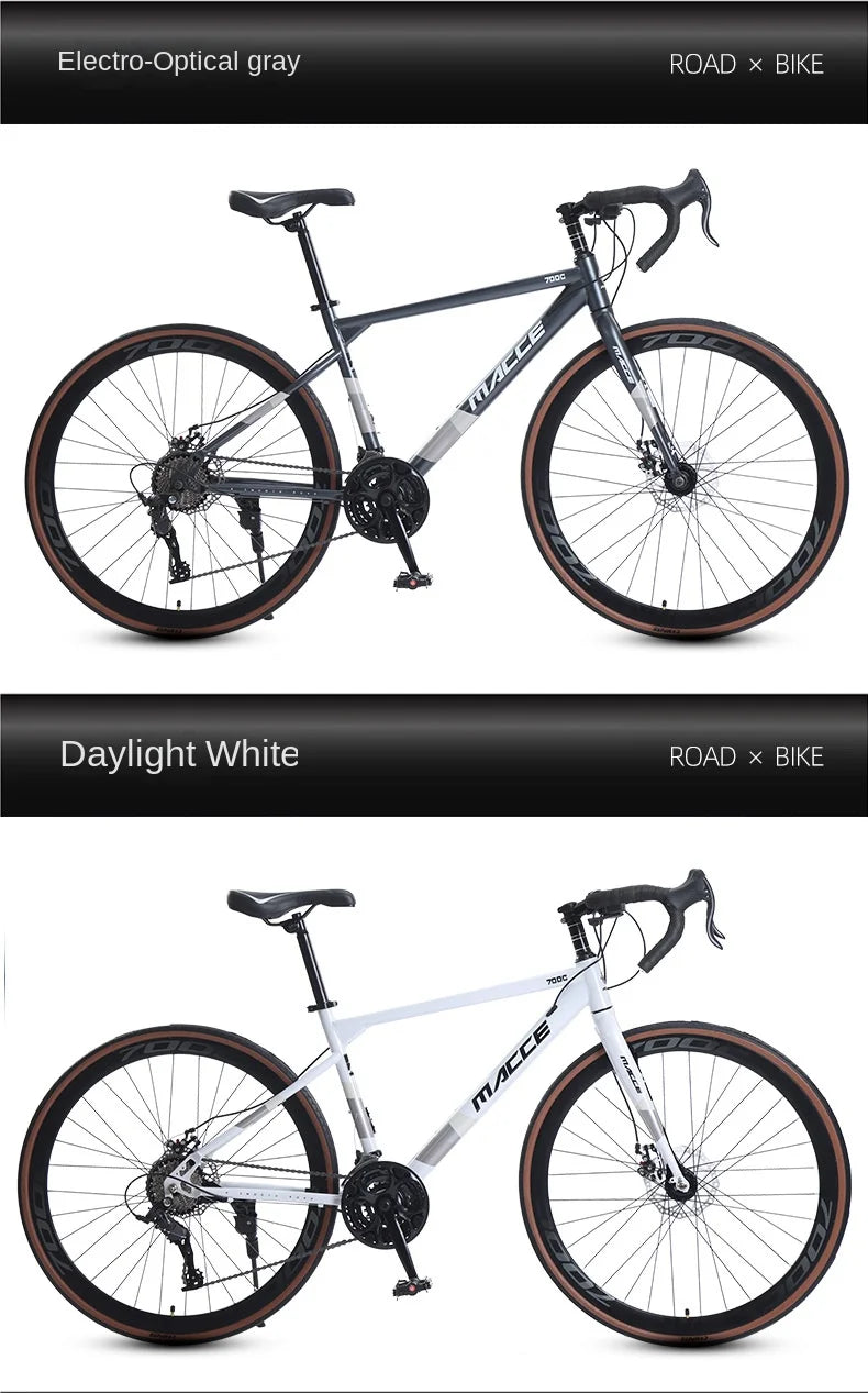 FJ Bend Handle High Carbon Steel Variable Speed Mountain Bikes