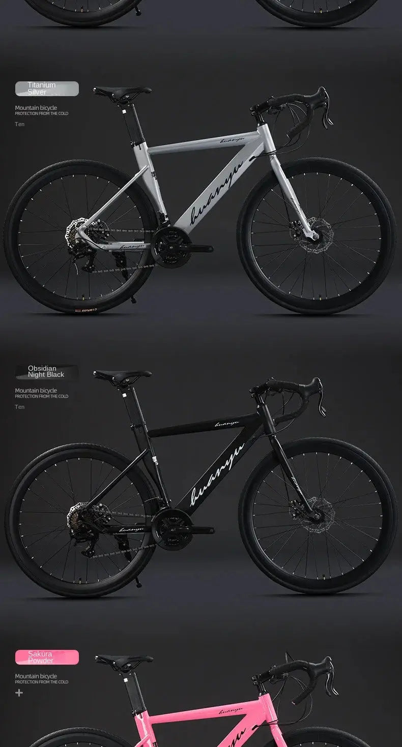 FJ Bend High Carbon Steel Variable Speed Wind Shock Absorber Road Bike Torange