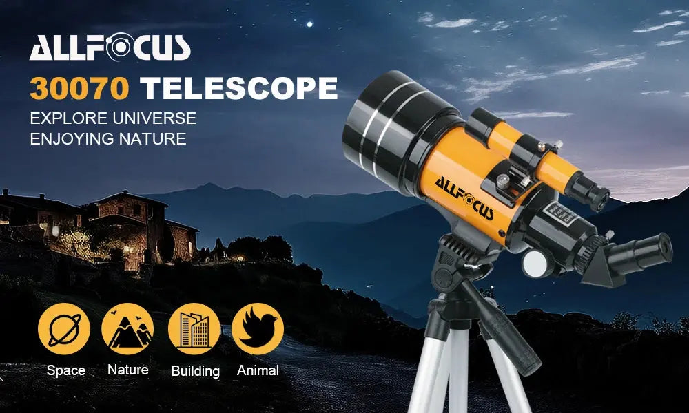 ALLFOCUS Astronomical Telescope  150X Torange