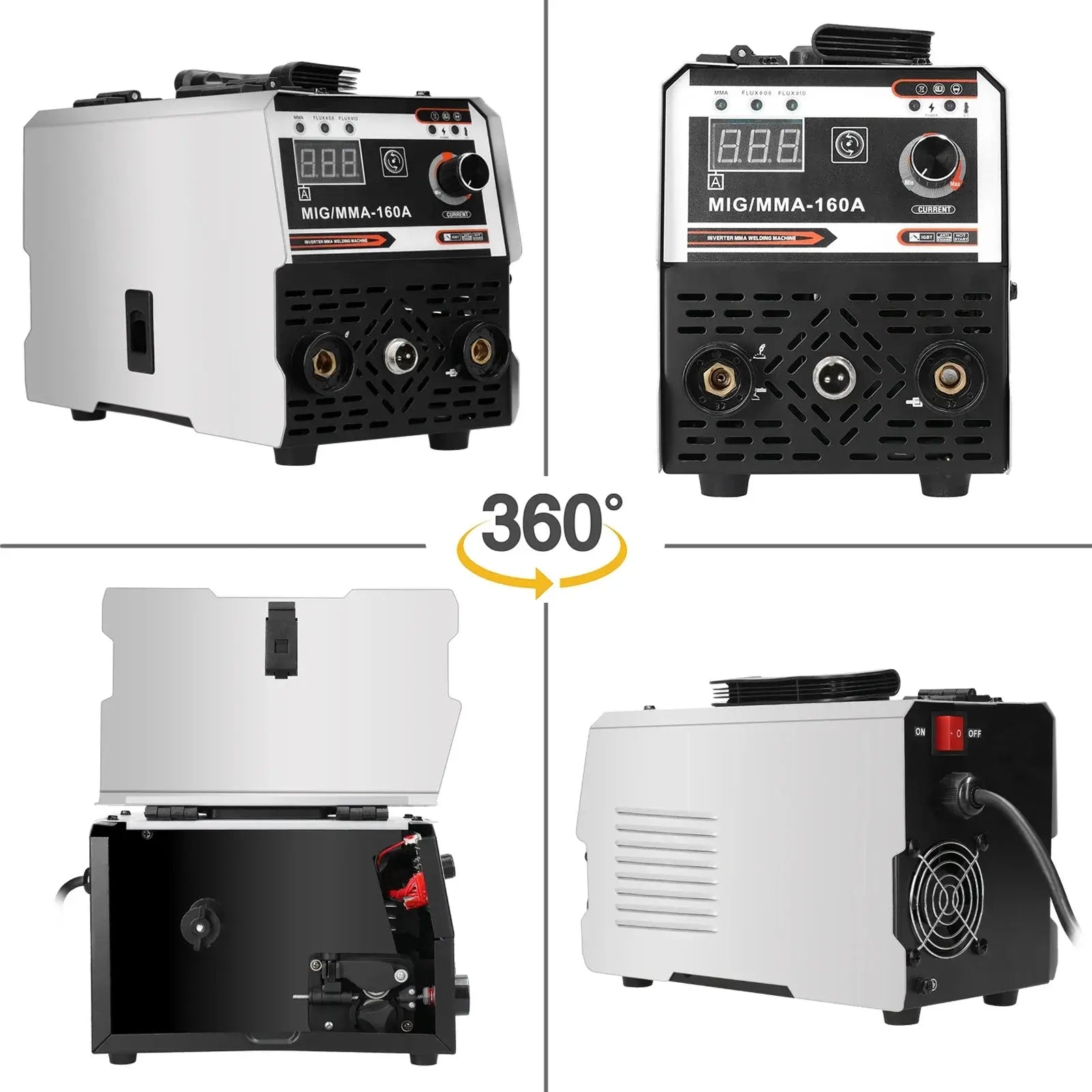 2in1 MIG MMA Welders Carbon Dioxide Gases-Shielded and Manual Welding Multipurpose IGBT Direct Current Inverter Welders Tools Torange