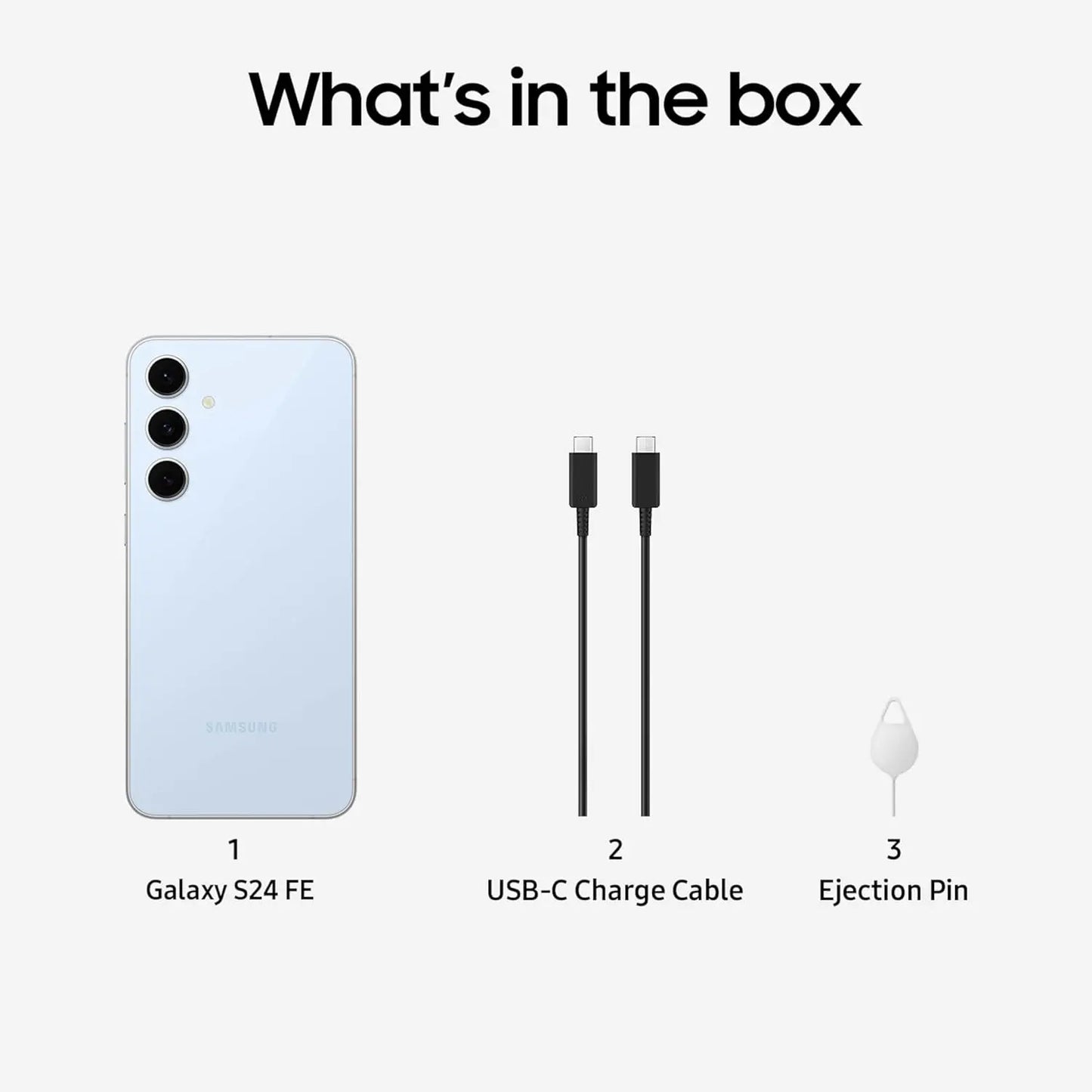 2024 New Samsung Galaxy S24 FE Exynos 2400e 6.7"120Hz AMOLED Display High-Res 50MP Camera Android14 Samsung S24 FE AI Smartphone