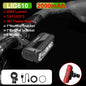 NEWBOLER Bicycle Light Front 10000mAh Bike Light  6000Lumen Waterproof Flashlight USB Charging MTB Road Cycling Lamp Accessories Torange