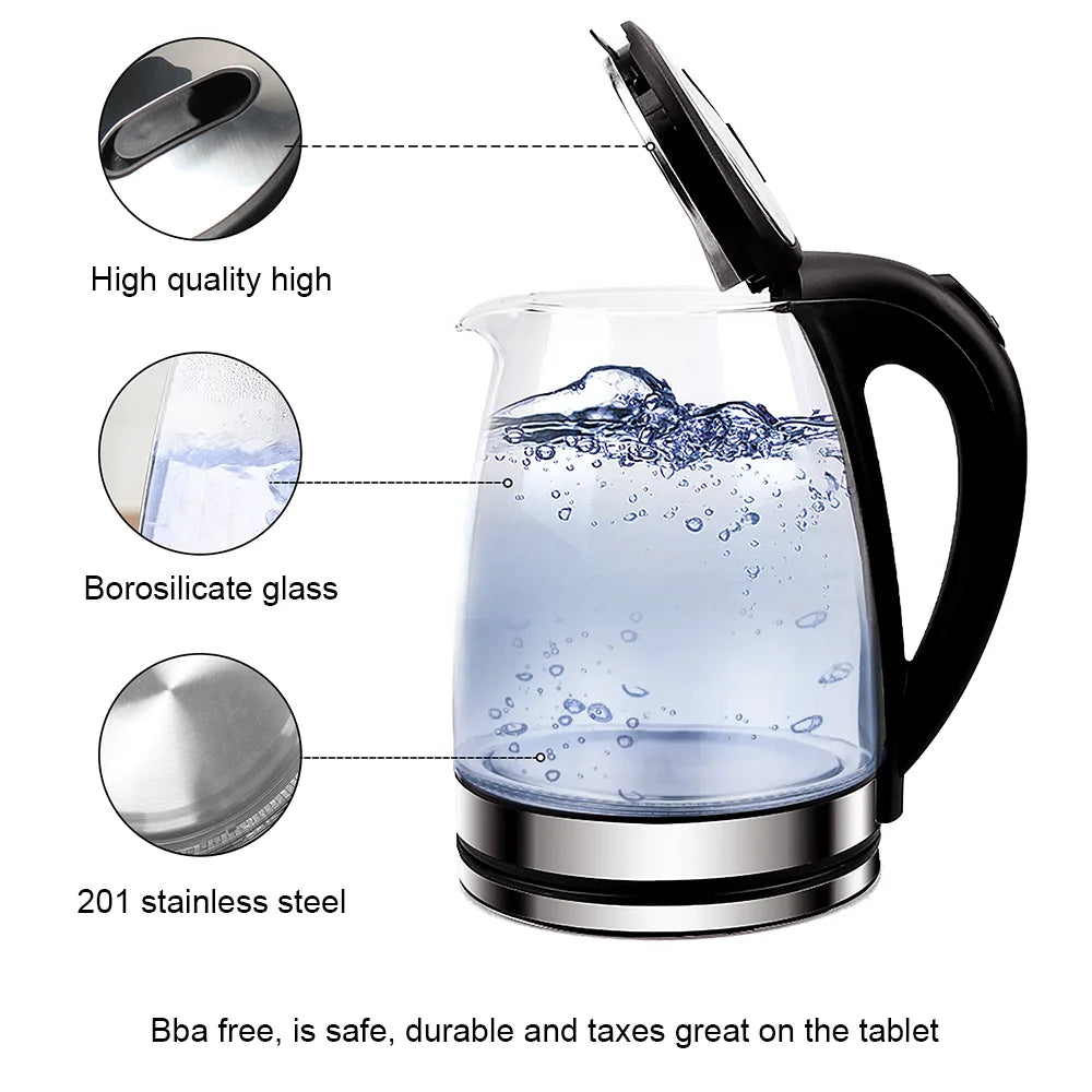 Glass Electric Kettle 1.8L
