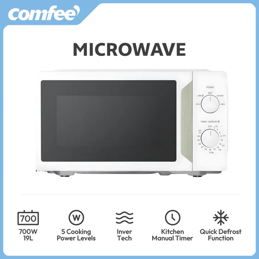 COMFEE Microwave Oven InverTech and Quick Defrost Function