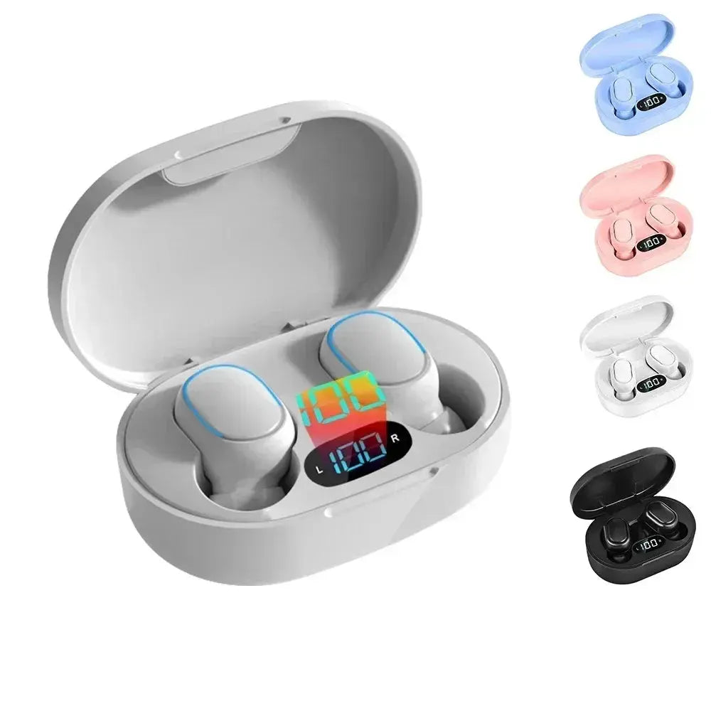 Original E7S Wireless Bluetooth Headset with Mic LED Display Earbuds for iPhone Xiaomi TWS Earphone Bluetooth Headphones earbuds Torange