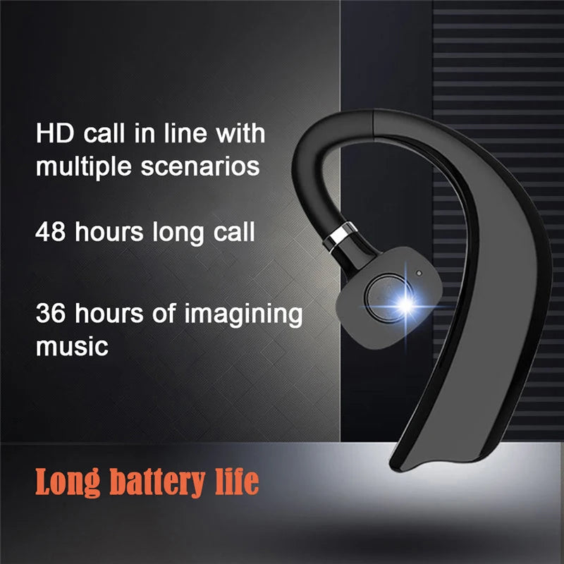 Business Bluetooth Earphone HIFI Sound Quality Noise Cancelling Long Standby Wireless Headphone Gaming Music Headset With HD Mic