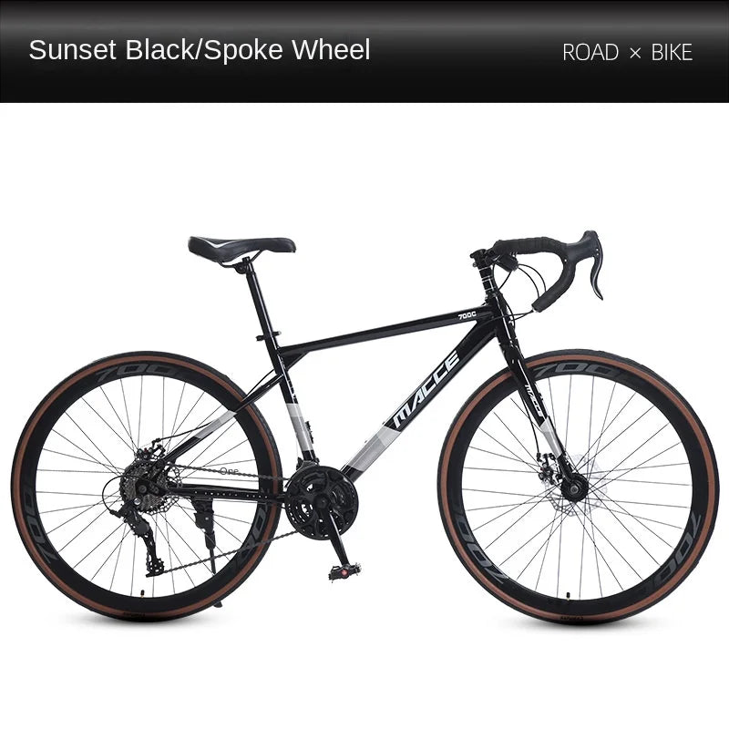 FJ Bend Handle High Carbon Steel Variable Speed Mountain Bikes