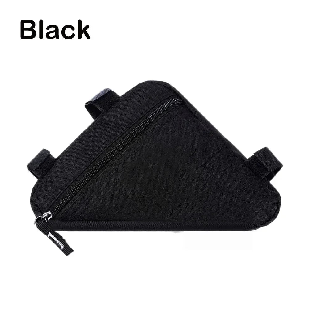 DOMEN Bicycle Triangle Bag Bike Frame Front Tube Waterproof Bag Bike Top Tube Bag Bicycle Storage Bag Bicycle Accessories Torange