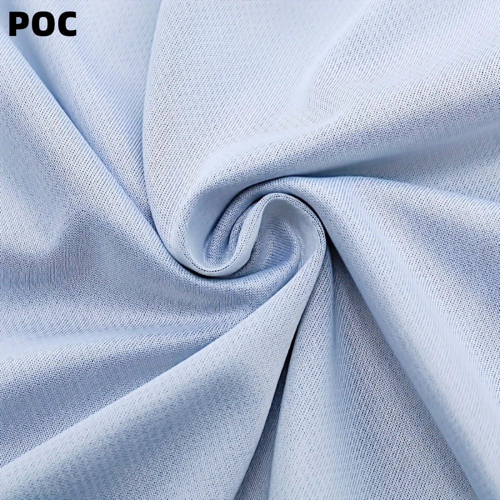 POC Long-sleeved sportswear DH Cycling Clothing Motorcycle T-Shirt Marathon running quick-drying sweat-absorbing sportswear Torange