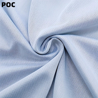 POC Long-sleeved sportswear DH Cycling Clothing Motorcycle T-Shirt Marathon running quick-drying sweat-absorbing sportswear Torange