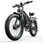 Electric Bike E-BYCCO EB7Pro 2000W Powerful Motor 52V23Ah Battery Adult E-Bike 26*4.0 Inch Fat Tire All Terrain Electric Bicycle Torange