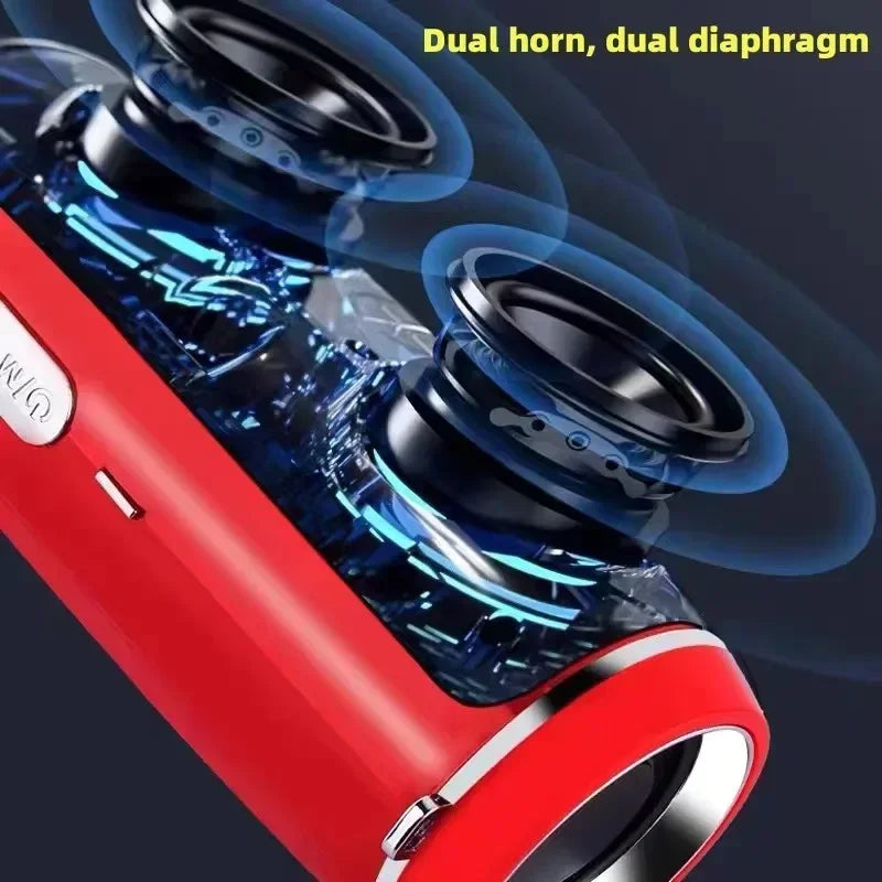 Lenovo 200W High Power Bluetooth Speaker Portable Bass Outdoor Party Wireless Speaker 3D Surround Bluetooth Speaker TWS FM Voice