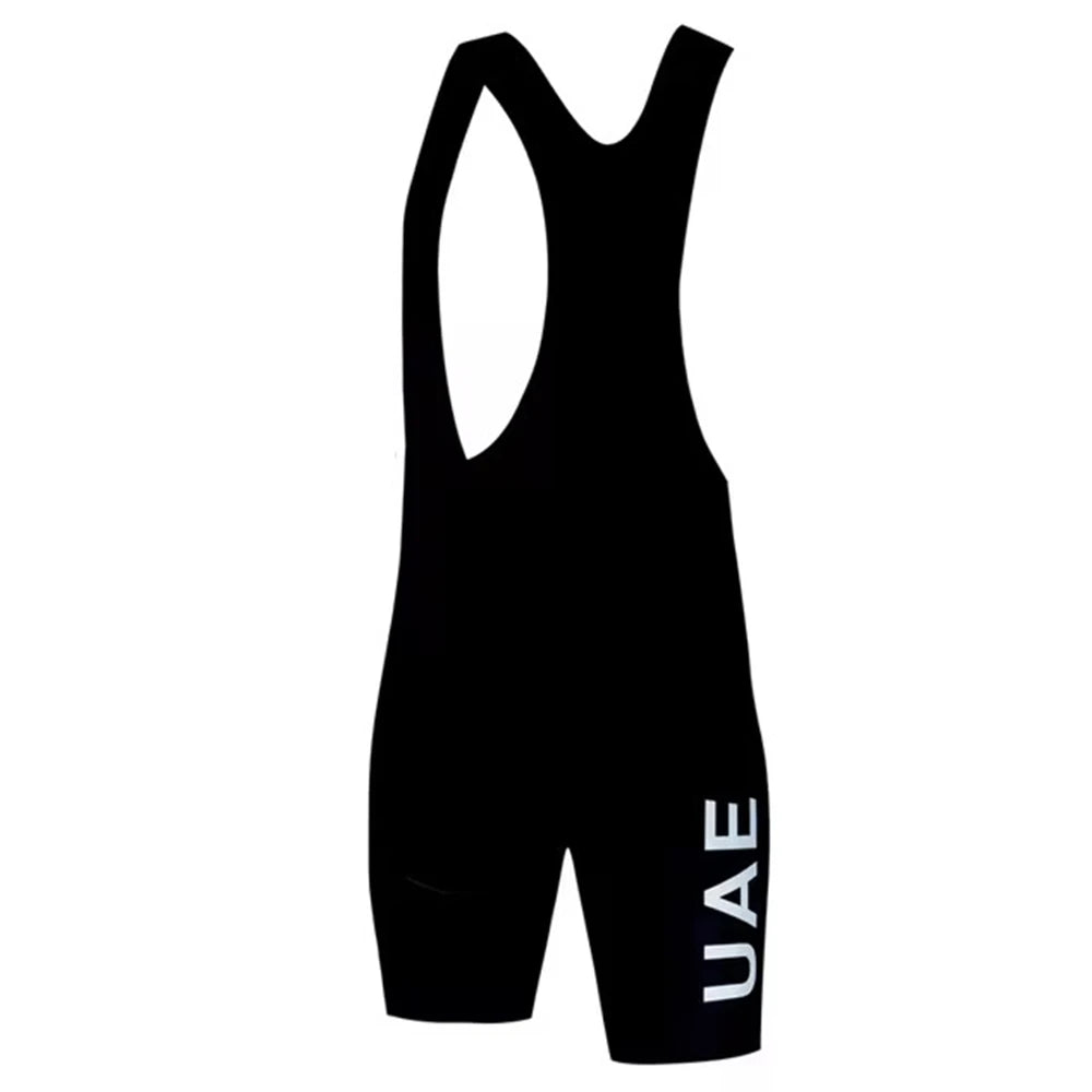 UAE Summer Cycling Jersey Set Men's Cycling Clothing Bicycle Short Sleeve Road Bike Clothes Suit Mtb Maillot Culotte Ciclismo Torange