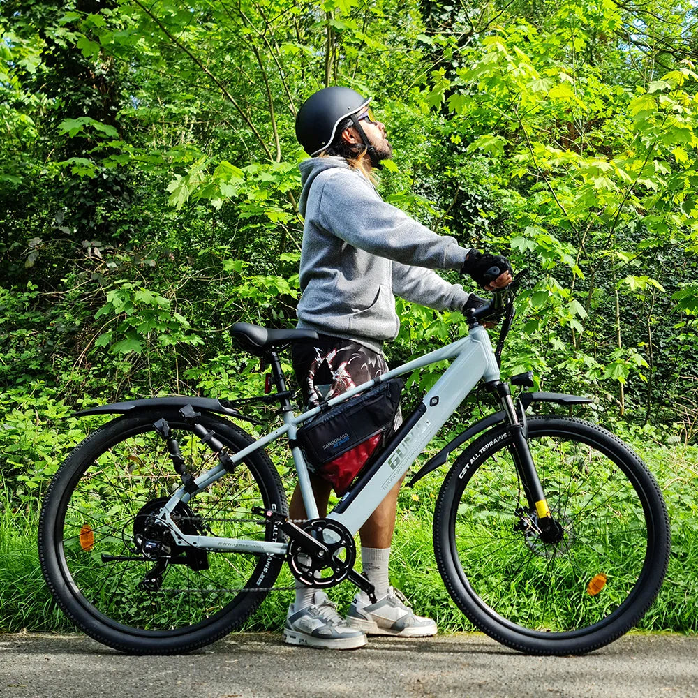 GUNAI 750W Electric Bicycle Motor 27.5Inch Off-road Tyre Electric Bike 48V 10AH Battery Mountain Adults Motorcycle EU Stock