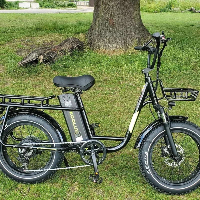 KOOLUX X7 E-Bike 750W Powerful Motor 48V25AH Removable Battery E-bike City Commuting 20*4.0 inch Fat Tire Mountain Electric Bike Torange