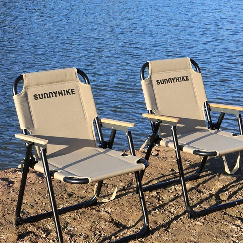 Outdoor Camping Portable Folding Chair Oxford Fabric Picnic Furniture Fishing Chair Modern Travel Beach Sun Lounger