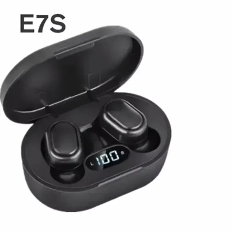 Original E7S Wireless Bluetooth Headset with Mic LED Display Earbuds for iPhone Xiaomi TWS Earphone Bluetooth Headphones earbuds Torange