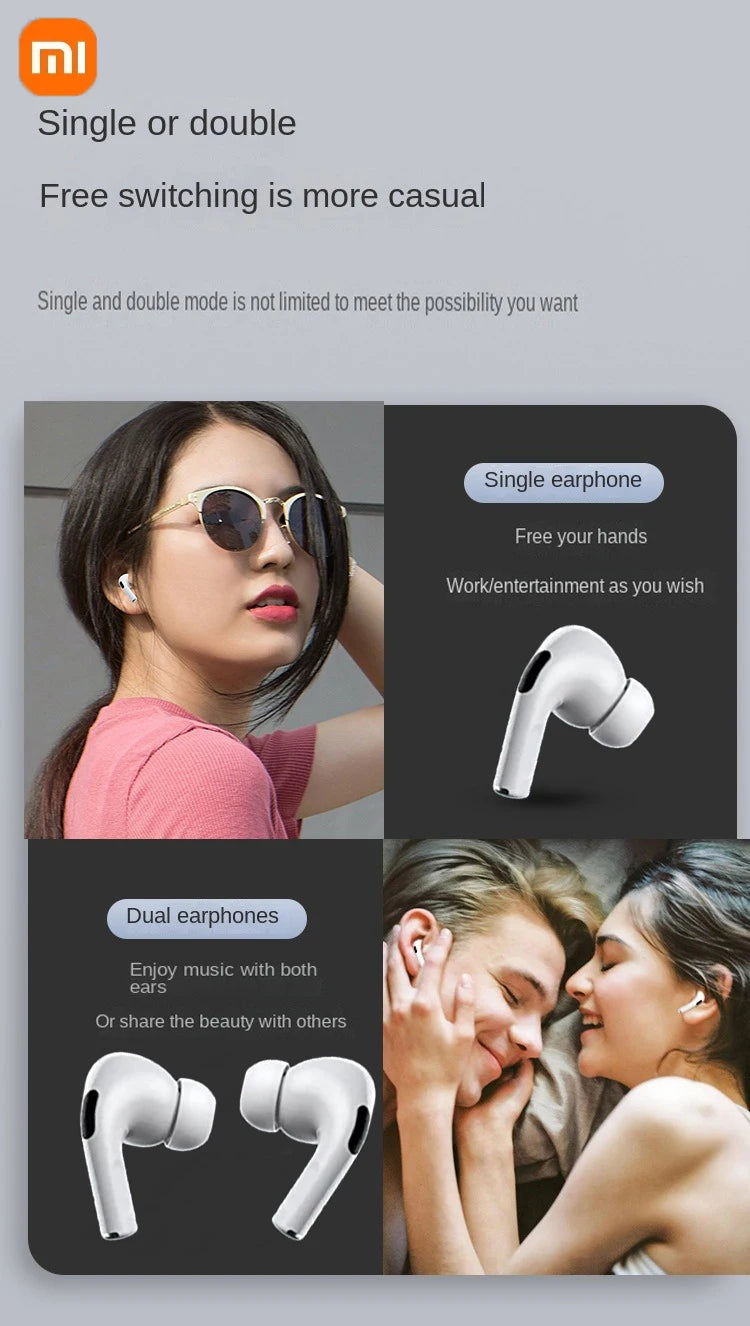 MIJIA Xiaomi  Wireless Earbuds TWS Bluetooth Headset Low Latency Gaming Headset with Microphone