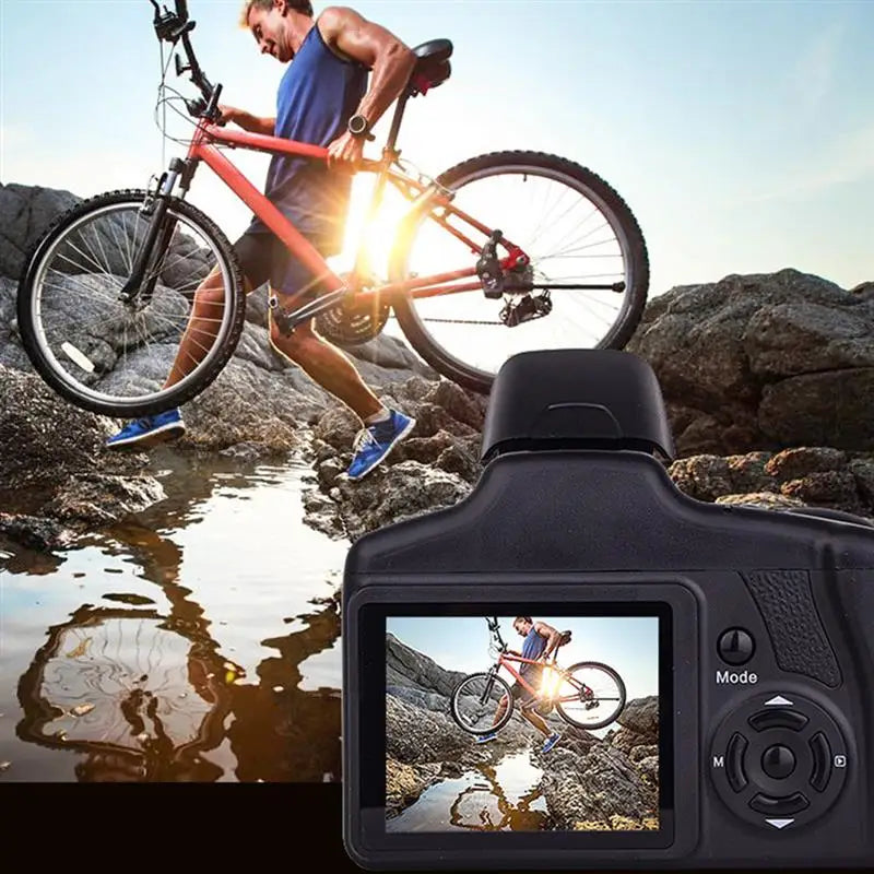 Digital Camera Portable 16x Zoom Video Camcorder Photography Telephoto Camera Portable Travel Vlog Camera Photography - Torange