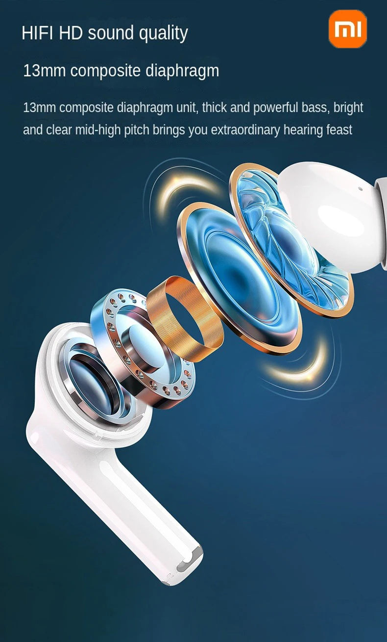 MIJIA Xiaomi  Wireless Earbuds TWS Bluetooth Headset Low Latency Gaming Headset with Microphone