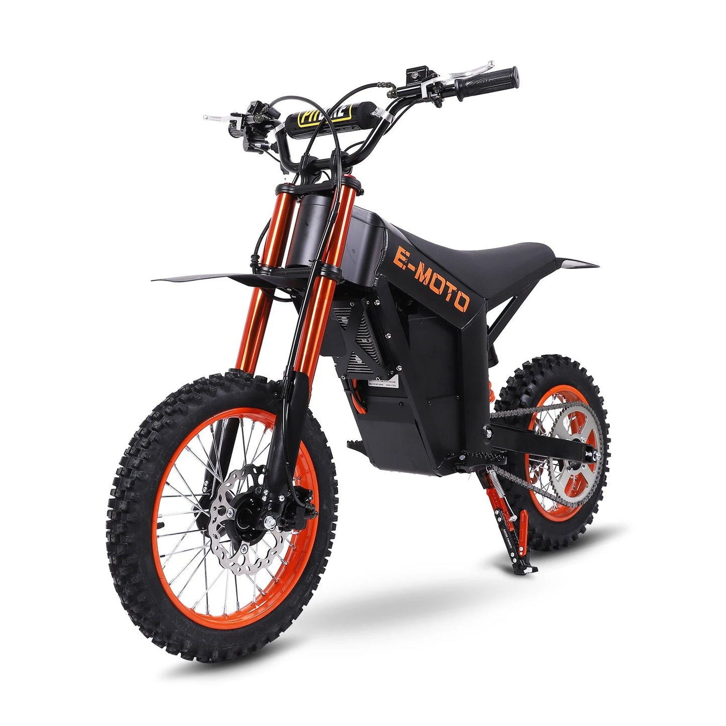 Electric Bike E-MOTO Y01 3000W Powerful Motor 48V30AH Battery Off-Road Electric Motorcycle 14/12 Inch Tires All-Terrain E-Bike Torange