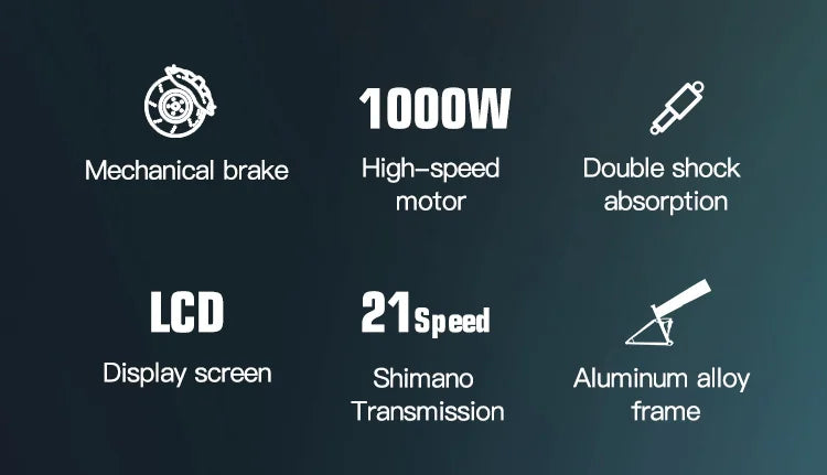 JINGHMA R3 Electric Bicycle 48V 800W e bike men's Mountain bike 26 inch Adult Electric bike Off-road Bike 48V12.8Ah City Ebike