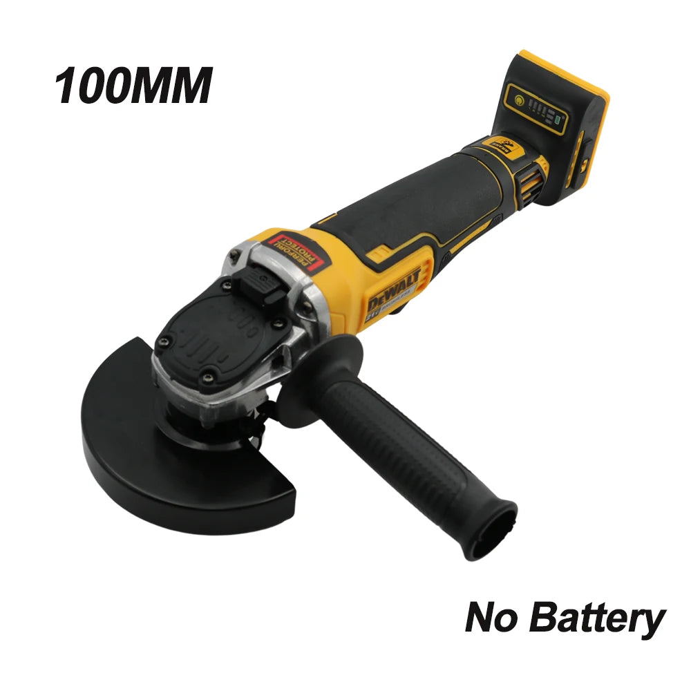 DEWALT DCG406 Kit 100/125MM 20V Angle Grinder Brushless Maglev Metal Cutting Charging Angle Grinder No Battery