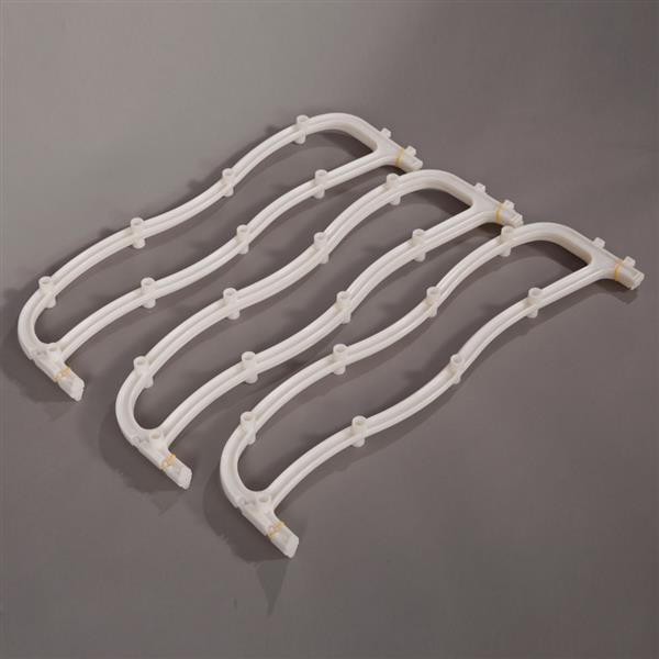 12 Layers Wall-mounted Style Home Shoe Rack White - Torange